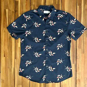 Topman "Floral" Short Sleeved Button-down